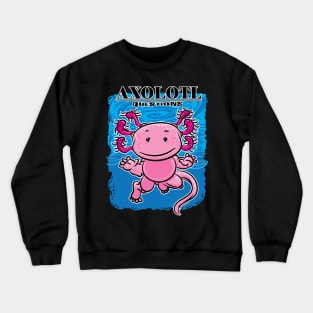 Axolotl Questions Crewneck Sweatshirt